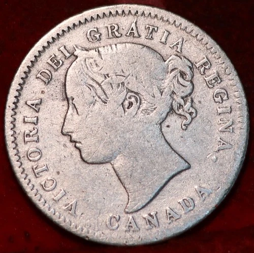 1871 Canada 10 Cents — photo from the most recent tracked eBay sale