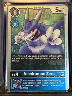 Veedramon Zero P-011 P-011 Digimon Card Game Promo NM