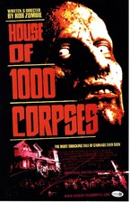 Rob Zombie signed 12x18 Poster Director Creator House of 1000 Corpses
