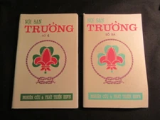 Noi San Truong 4 different Vietnamese Scout Books   ctls2