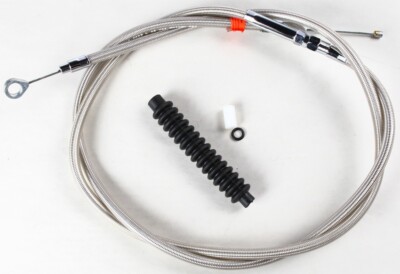 NEW MOTION PRO BLACKOUT SPEEDO CABLE-06-2403-HARLEY/FLD DYNA SWITCHBACK