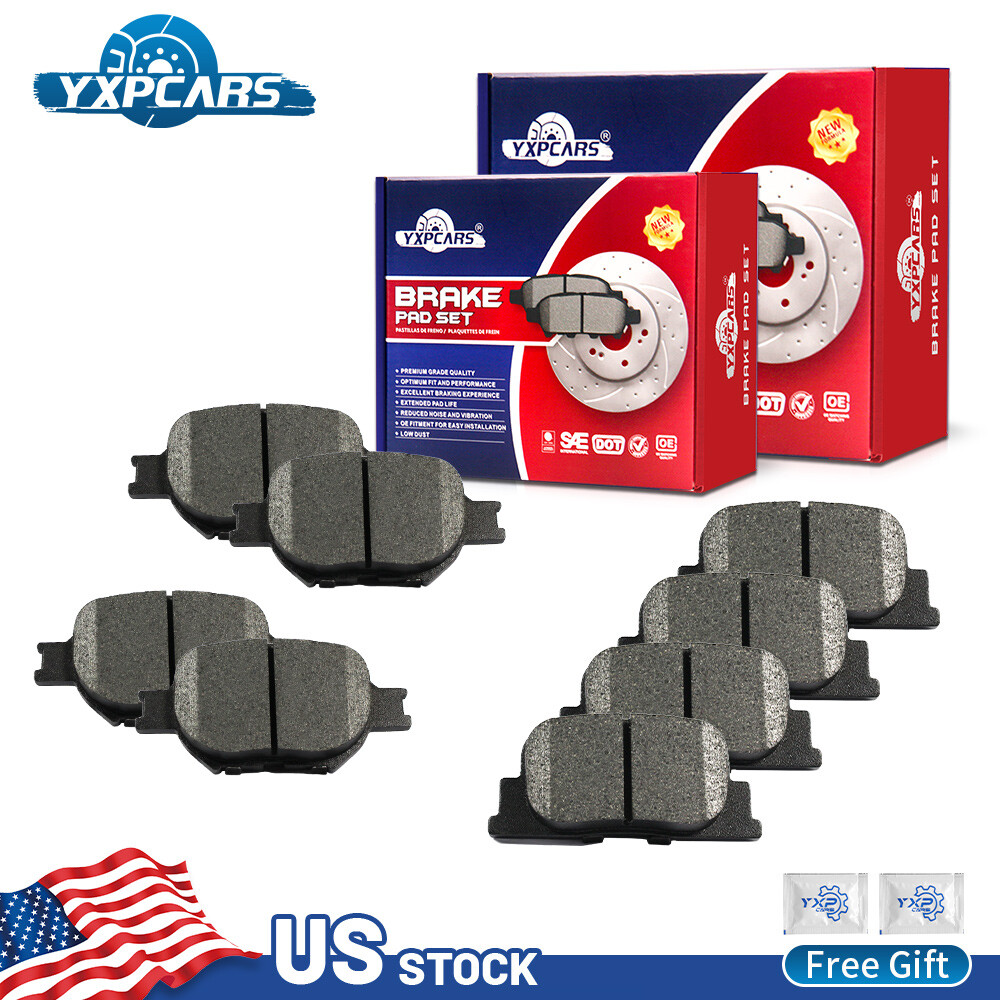 For 2005 2006 2007 2008 2009 2010 Scion TC Front + Rear Ceramic Disc Brake Pads