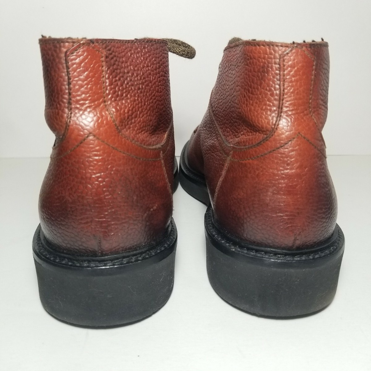 Doucal\'s Casual Chukka Boots brown size 41 lace up flannel lined ankle booties Doucals Casual Chukka Boots brown size 41 lace up flannel  main image 2