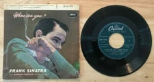 RARE FRENCH EP FRANK SINATRA LONELY TOWN EAP 3-855