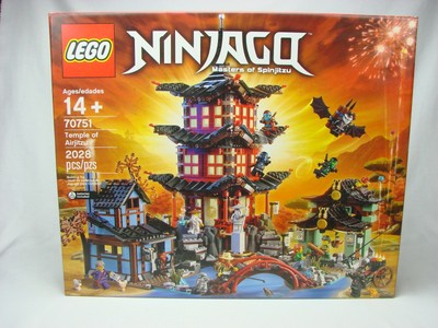 lego ninjago temple of airjitzu ebay