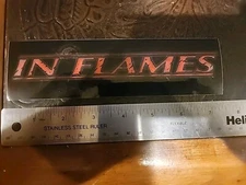 In Flames Reroute To Remain Album/CD Release promo STICKER 
