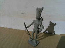 Minot, Napoleonic French Grenadier Guard, rare unpainted lead figure 54mm