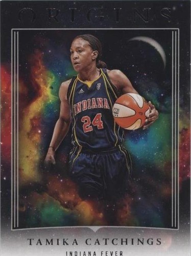 Tamika Catchings Signed Indiana Fever 8x10 Photo Basketball WNBA
