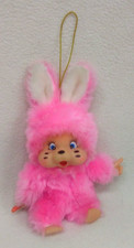 Vtg Bunny Thumb Sucker Carrot Easter Pets Monchhichi Style