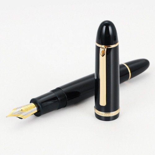 JinHao X159 Acrylic Fountain Pen Metal Gold Silver Clip Fine 0.5mm Nib WritingTB - Picture 42 of 44