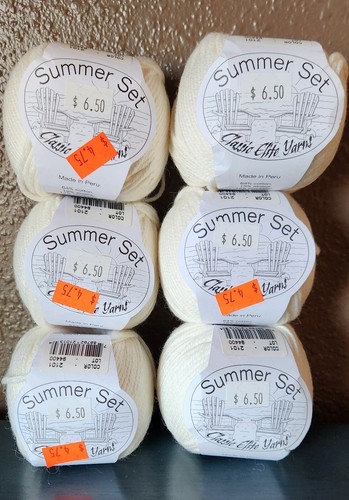 Classic Elite Yarns SUMMER SET, lot of 6, same dye lot, NIP, more available