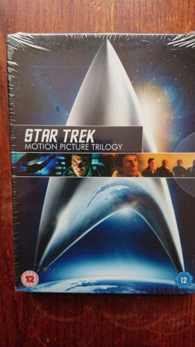 Star Trek: Motion Picture Trilogy dvd    BRAND NEW SEALED  films 2,3,4  reg 2 uk - Afbeelding 1 van 2