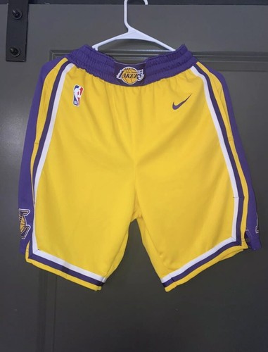 Edition NBA Gold Basketball Shorts Size 