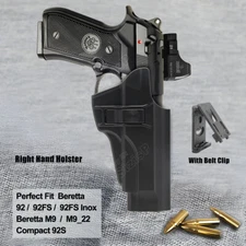 32FS Inox Holster w/ Belt Clip Fits Beretta 92 FS 92FS Compact Inox M9 M9_22