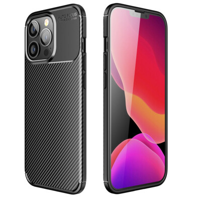 CARBON FIBER Case Hülle Armor Etui Tasche Für Apple iPhone 16 / Max / Pro Plus