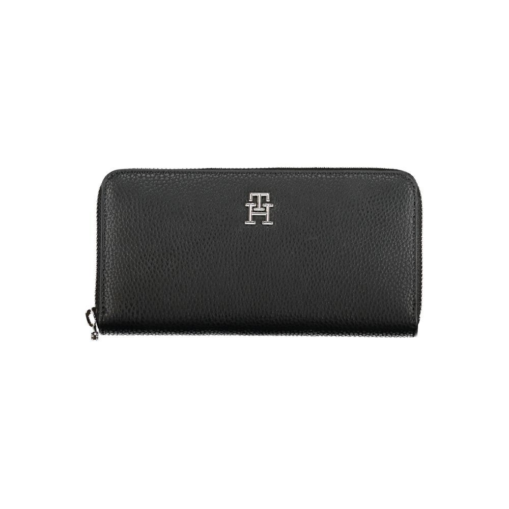 Tommy Hilfiger Black Multipurpose Slim Wallet for Men