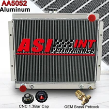 3 ROW Aluminum Radiator for 1984-1995 TOYOTA PICKUP 4 RUNNER SR5 2.4L l4 AT/MT