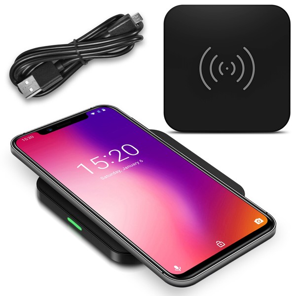 Qi Wireless Schnell LadegeräT Umidigi One Pro Kabellos Charger Induktives Laden-image