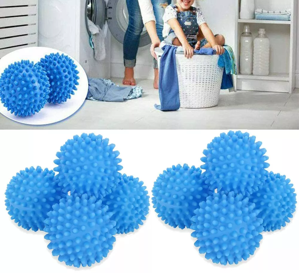 10 x REUSABLE TUMBLE ECO DRYER CLOTHES SOFTENER WASHING MACHINE