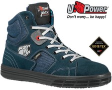 Mens U-POWER Waterproof Steel Toe Safety Boots Lightweight Work Trainers Shoes 