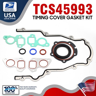Durable TCS 45993 Timing Cover Set For GMC 4.8L, 5.3L, 5.7L, 6.0L, 6.2L New