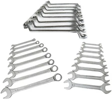 FAMEX Schraubenschlüssel Set Maulschlüssel Ringschlüssel Satz Maul Ring 2. Wahl