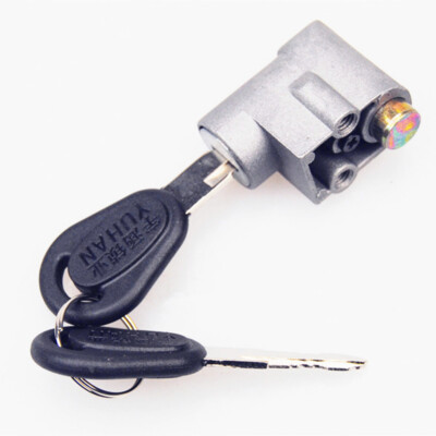 For Motorcycle Electric Bike Scooter E-bike Battery Safety Pack Box Lock  W/2 Key