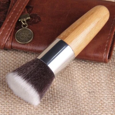 Professional Makeup Foundation Brush Cosmetic Kabuki Blending Flat Top Brushes