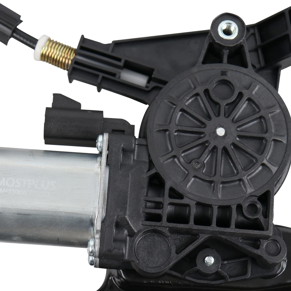 Regulador de ventana delantera lateral izquierda con motor para Chevy Trailblazer GMC Envoy 741-690 Foto 4 de 4