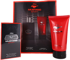 Sport By Ford Mustang For Men Set: EDT SG 1.7oz 5.0oz Shopworn New