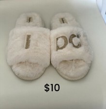 "I do" Bridal slippers for wedding day, used once 