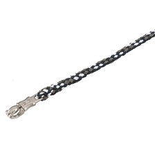 Eskadron Anbindestrick Panikhaken, Führstrick, anthra melange-white-navy