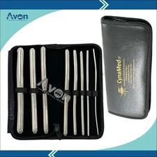 Hegar Uterine Dilator Sounds Set Surgical Instruments set of 8 (German Quality )