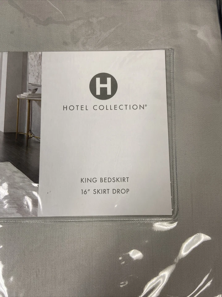 Falda de cama King malaquita Hotel Collection, Foto 3 de 4