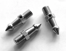 3 set 3/8" Screw Tripod Monopod Stainless Steel Spike Feet for Benro Gizto Sirui
