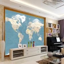 Map Power Code Sky 3D Full Wall Mural Photo Wallpaper Printing Home Kids...