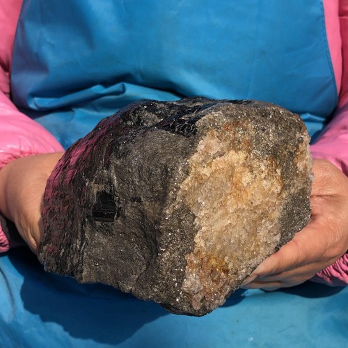 2530g Natural Black Tourmaline Crystal Stone Gem Original Mineral Specimen 460 - Picture 16 of 16