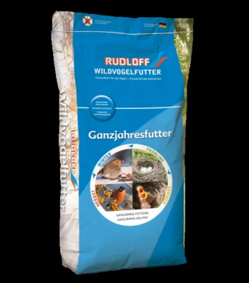 Rudloff Streufutter Birdy 20 kg Vogelfutter Winterfutter Streufutter Wildvögel