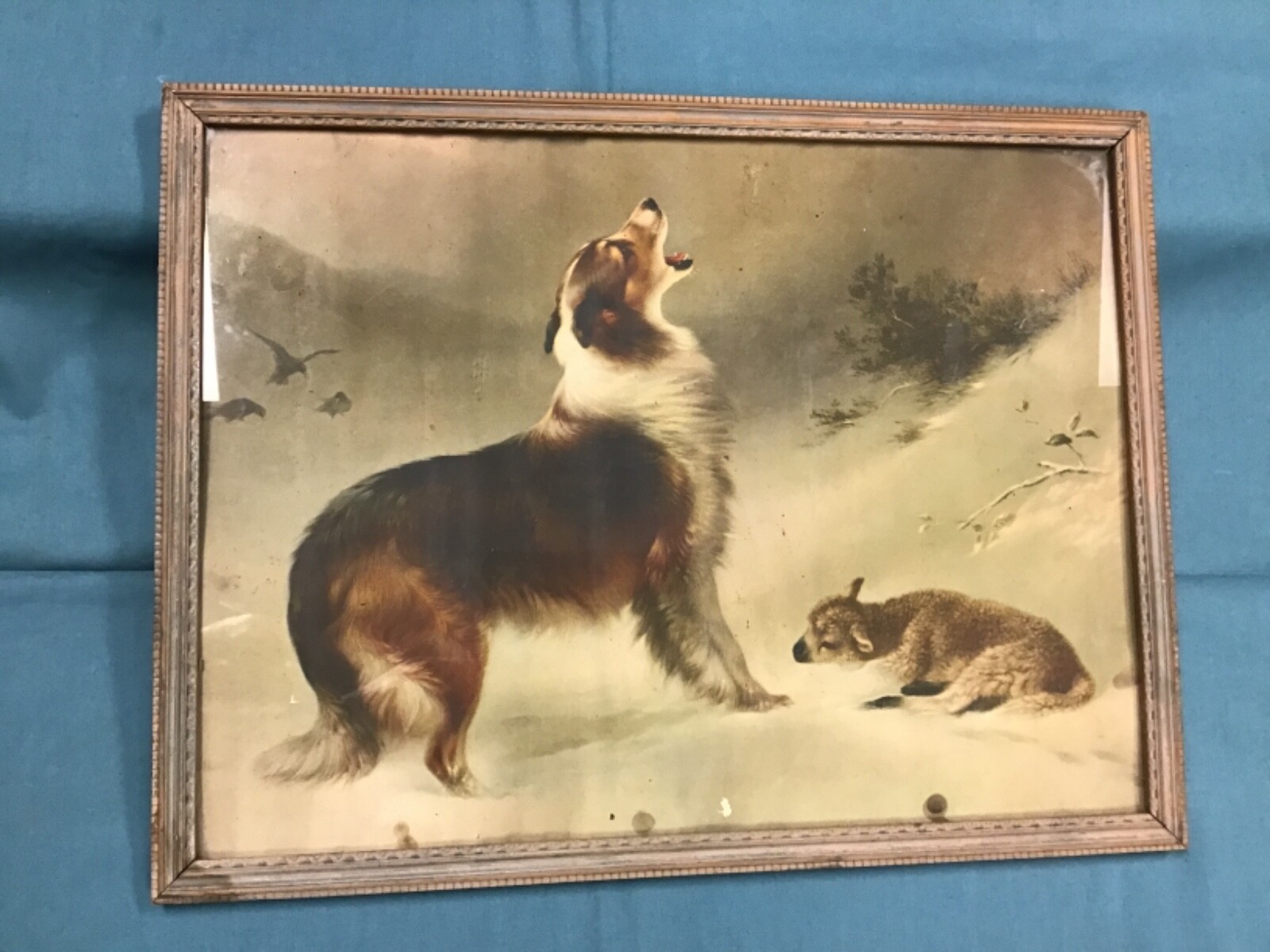 Vintage Shepherds Call Found Radio Picture Frame Co eBay