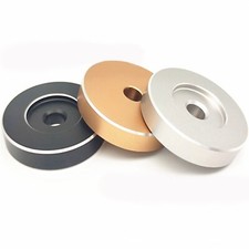 45 RPM Adapter Aluminum 7 inch Vinyl Record Dome 45 Adapter for Turntables US