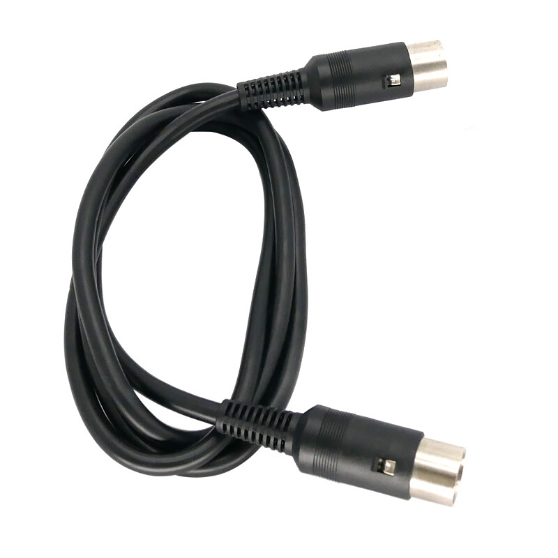 Connettore DIN Male Maschio PVC Black 6 Pin DIN Connector Plug - Foto 6