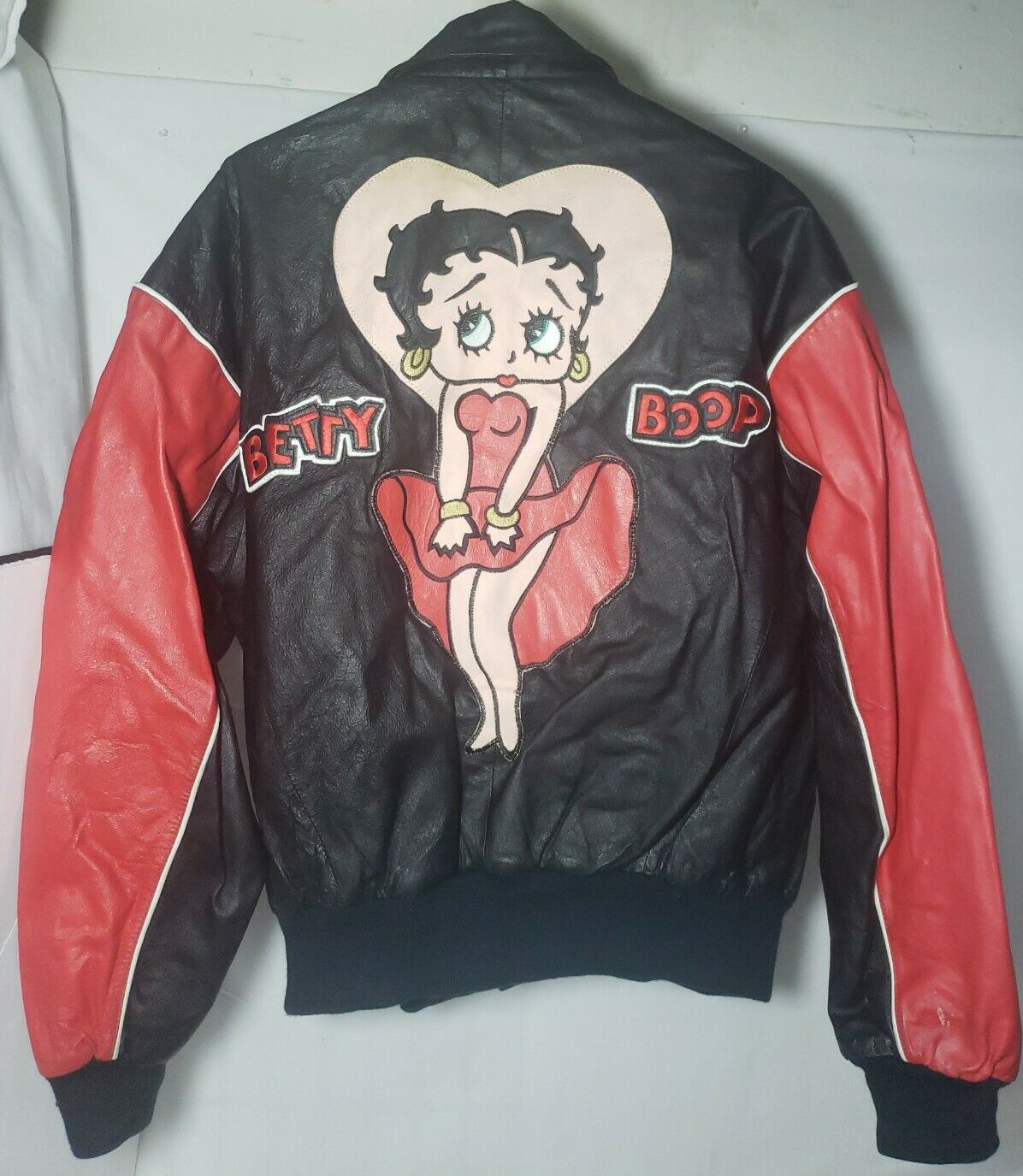 ほぼ新品】 MONTANA TOONS BETTY BOOP レザージャケット タグ付き www