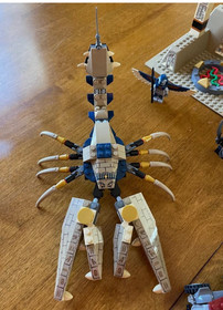 Lego Scorpion Pyramid 7327 Pharaoh's Quest 100% Complete Set with Anubis Guards