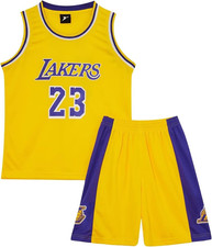 Magliette E Pantaloncini Da Basket, Senza Maniche Maglia Completo Basket Bambino