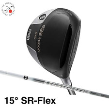 PRGR Golf egg Spoon Black Fairway Wood 15  FW SR-Flex Men RH Graphite Shaft 2022