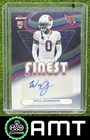 2025 Topps Signature Will Johnson Red (RAW)