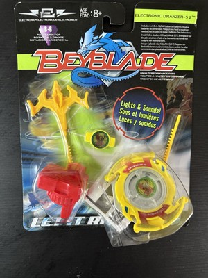 2002 HASBRO BEYBLADE ELECTRONIC  TOP DRANZER-S NEW IN BOX