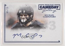 2014 Press Pass Gameday Gallery Blue 5/25 Michael Campanaro #GG-MC Auto pn1