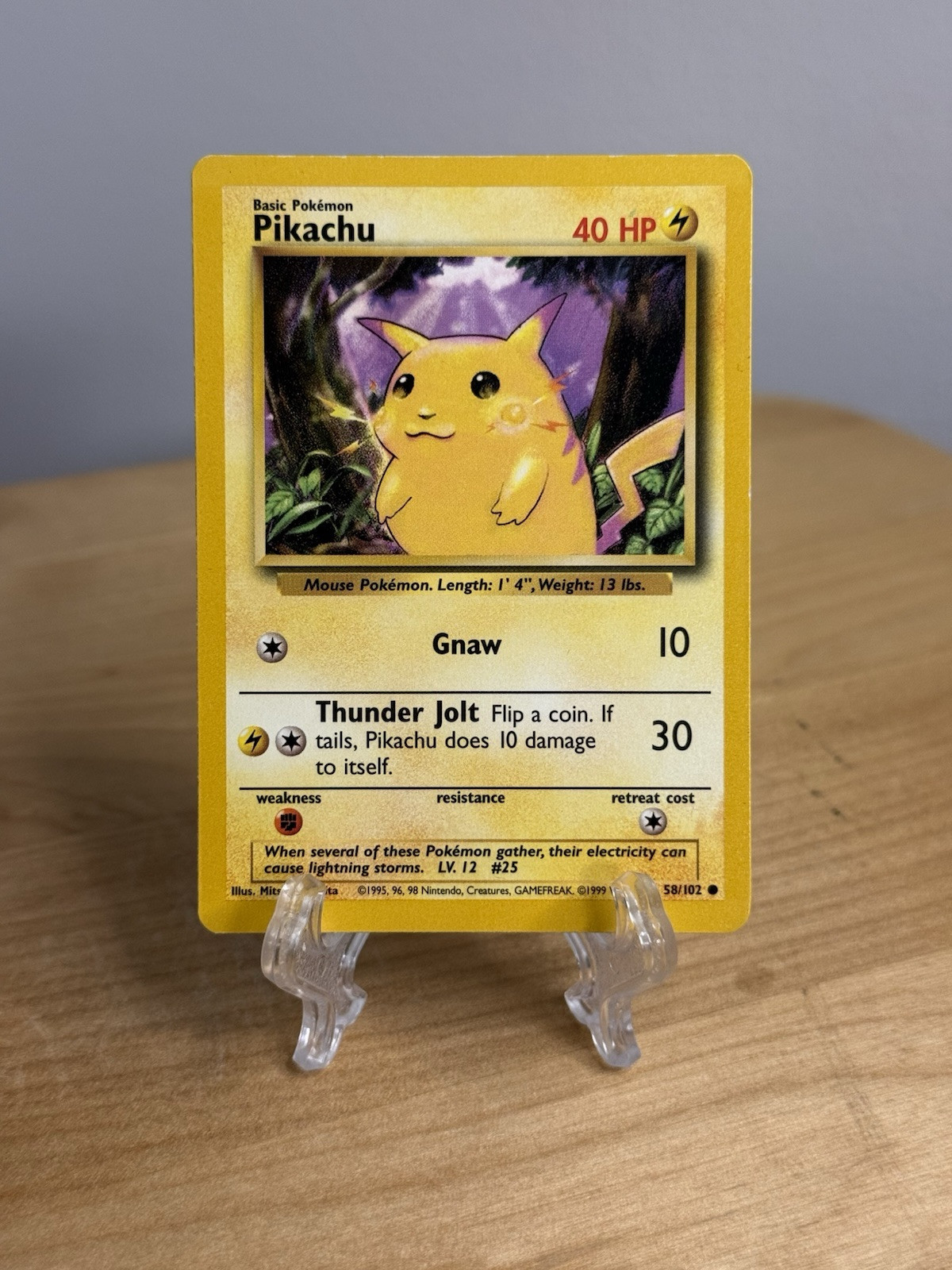 Pikachu 1999 Pokemon Game #58 Unlimited Price Guide - Sports Card