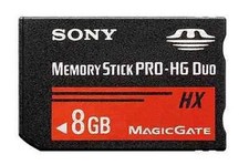 8GB Memory Stick adapter MS PRO-HG Duo HX MagicGate Card For SONY PSP CAMERA